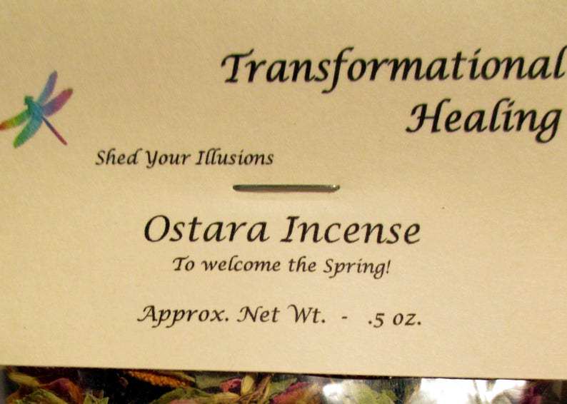 Ostara Incense To Welcome the Spring Spring Equinox Herbs Magical, Spiritual, Metaphysical Dee's Transformational Healing image 3