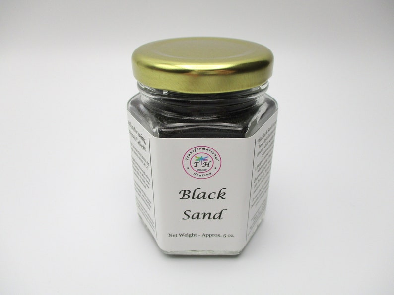 Black Sand for Charcoal Tablets Incense Burner Sand Dee's Transformational Healing image 4