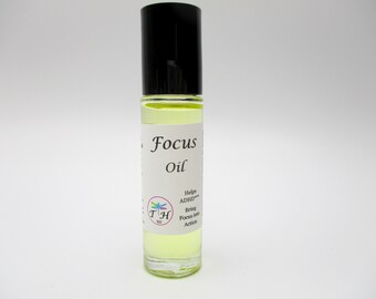 Focus Oil Roller Ball - Bring Focus into Action, Meditation Aid - Dees Transformational Healing