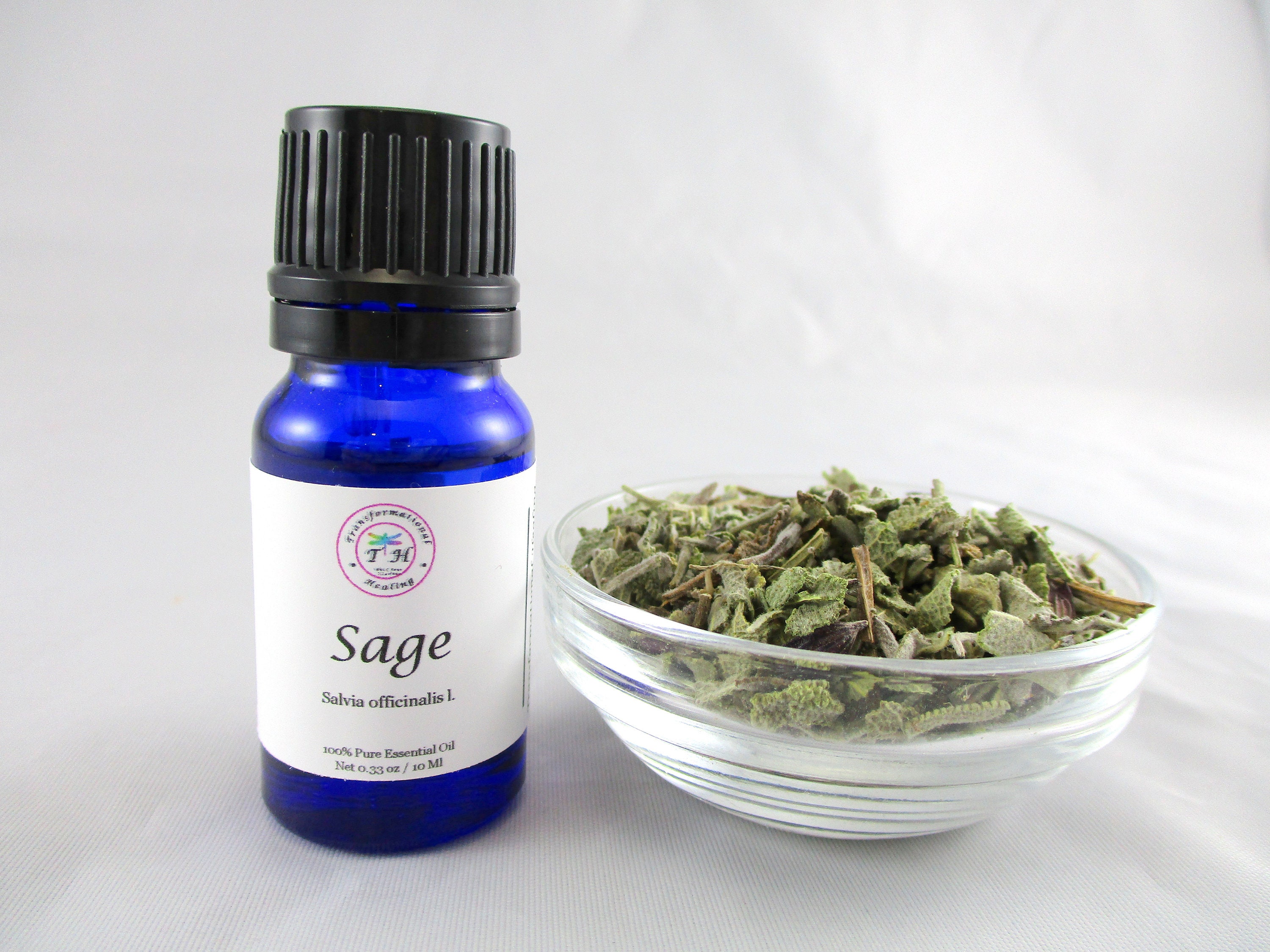 Sage Essential Oil 100 Pure Salvia Offincinalis Oil Common Etsy