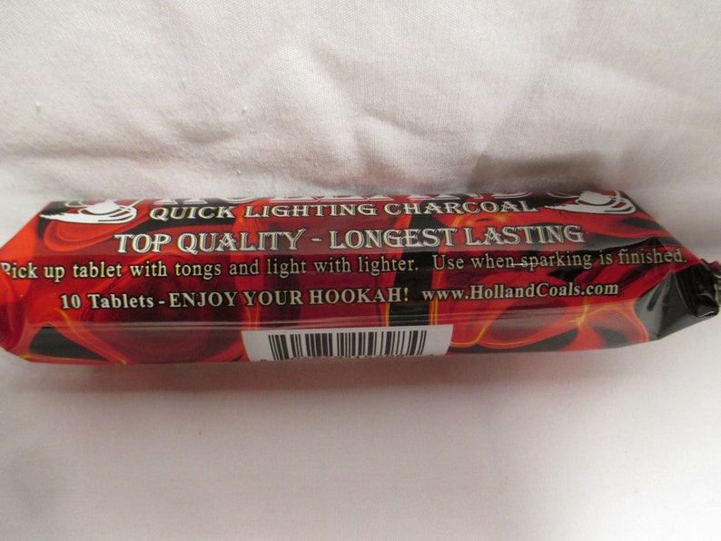 Charcoal Tablets for Burning Loose Incense and Herbs 10 Tabs Etsy
