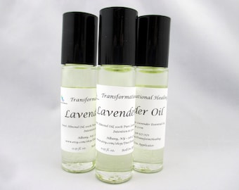 Lavender Oil Roller Ball - 10 ML - Ritual, Journey, Meditation, Balance, Peace, Calm, Healing- Dees Transformational Healing