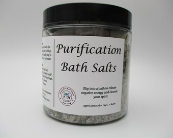 Purification Bath Salt / Purification Ritual Bath Salts / Cleansing Bath Salts / Purify Bath - Dee's Transformational Healing