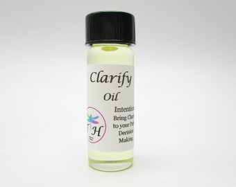 Clarify Oil - Aromatherapy Oil, Emotional Clarity, Meditation Focus, Spiritual Insight, Find Your Path  - Dees Transformational Healing