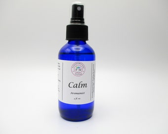 Calm Aromatherapy Spray - Calming Mist - Meditation Aid, Relaxation Spray, Stress Reducer, Emotional Support - Dees Transformational Healing