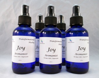 Joy Aromatherapy Mist - Ease Depression SAD Seasonal Depression Liquid Sunshine Uplifting Meditation Joyful - Dees Transformational Healing