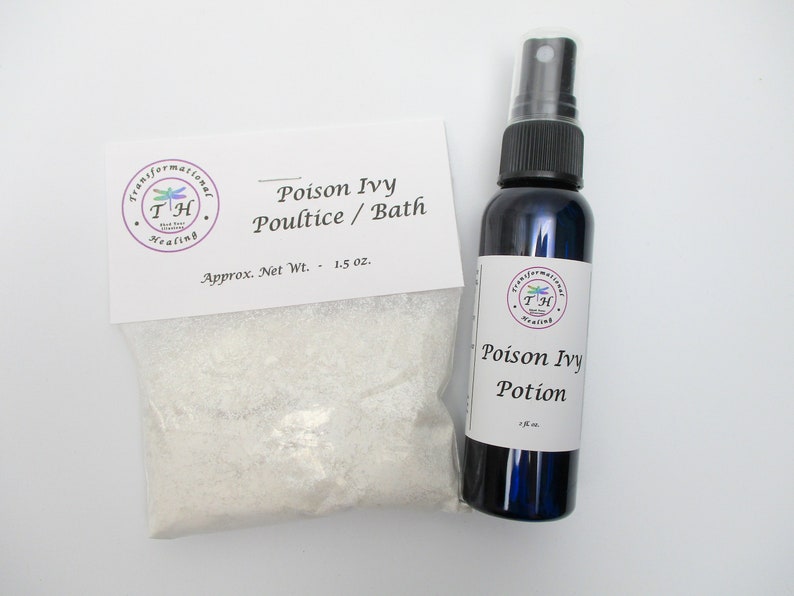 Poison Ivy Poultice Poison Ivy Bath Natural Skin Soother Etsy