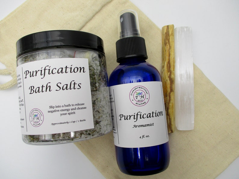 Purification Bath Salt Kit / Purification Ritual Bath Salt Etsy