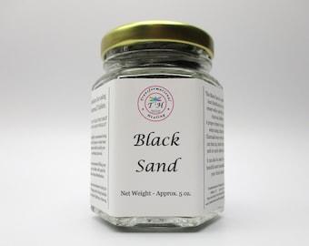 Black Sand for Charcoal Tablets - Incense Burner Sand - Dee's Transformational Healing