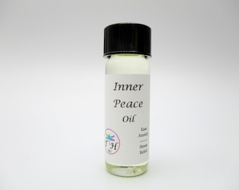 Inner Peace Oil - Focus your Energy, Calming Meditation, Mental Relaxation - Dees Transformational Healing