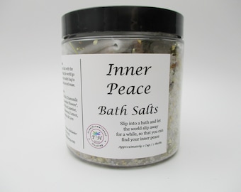 Inner Peace Bath Salt / Peaceful Ritual Bath Salts - Dee's Transformational Healing