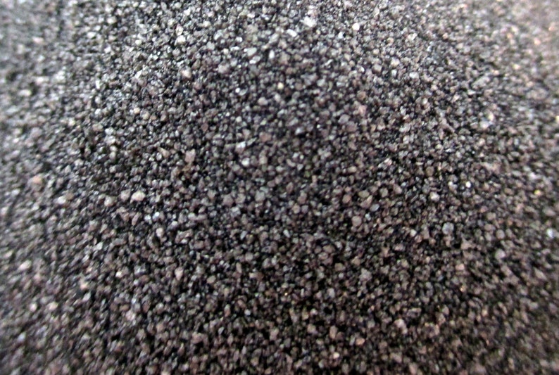 Black Sand for Charcoal Tablets Incense Burner Sand Dee's Transformational Healing image 2