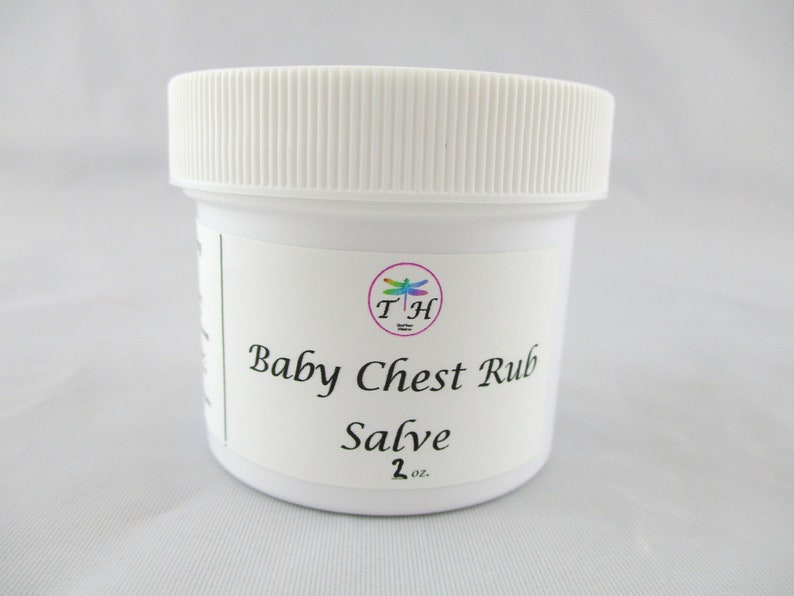 Baby Chest Rub Salve Kid Safe Gentle All Natural Vapor Etsy