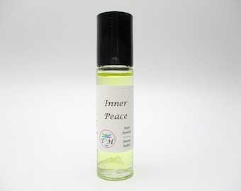 Inner Peace Oil Roller Ball - Calming Relaxation, Healing Meditation - Dees Transformational Healing