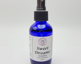 Sweet Dreams Spray - Aromatherapy Mist - Insomnia Aid, Calming Relaxation, Sleep Support - Dees Transformational Healing