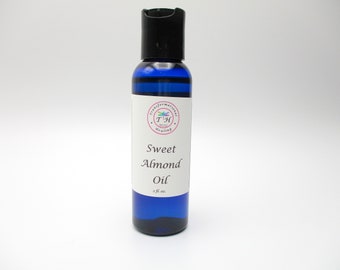Sweet Almond Oil - Massage Oil, Facial Moisturizer, Skin Care, Nourish Hair, Prevent Skin Aging - Dee's Transformational Healing