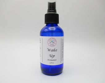 Wake Up Aromatherapy Mist Energy Boost Spray - Essential Oil Spray Alert Focus Energy House Blessing - Dees Transformational Healing