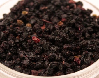 Organic Elderberries - Whole Elder Berry - Sambucus nigra - Dee's Transformational Healing
