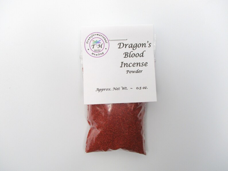 Dragon's Blood Incense Powder Protection Incense Etsy