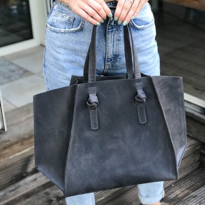 Leather Tote Bag Custom Tote Bags Personalized Tote Leather - Etsy