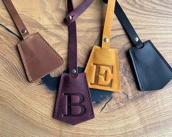 Personalized Leather Purse Charms - Add a Trendy Key Bell Clochette to Your Favorite Bag for a Customized Look, Best gift for her birthday