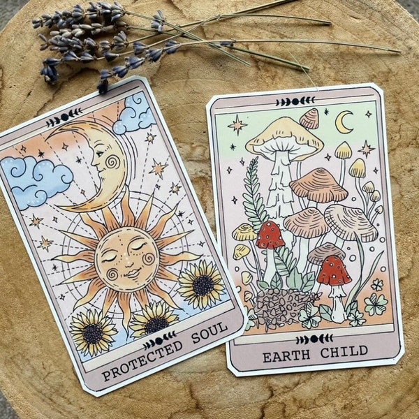 Card set Tarot Hippie