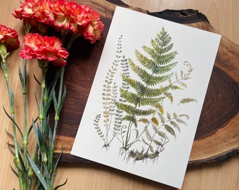 DinA4 print fern
