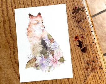 Postcard Fuchs