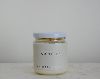 Vanilla Scented Soy Wax Candle