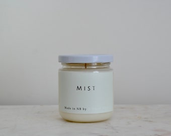 Mist Scented Soy Wax Candle