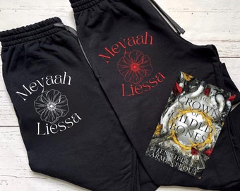 Licensed FBAA Joggers, Meyaah Liessa Joggers, JLA Merch, From Blood And Ash, Poppy Balfour, Casteel DaNeer, Stunning Murderous Creature