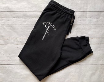 Licensed Crescent City Joggers, Ruhn Danaan Sweatpants, Crescent City Merch, RDCPOTVF, Bryce Quinlan Hunt Athalar, SJM Apparel, Lunathion