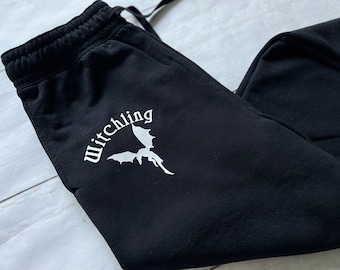 Licensed Throne of Glass Joggers, Witchling Merch, Manon Blackbeak Abraxos, Wing Leader, Wyvern, The Thirteen, Until The Darkness Claims Us