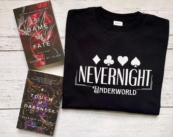 A Touch Of Darkness Inspired Sweatshirt, Nevernight, Scarlett St Clair Inspired, Hades and Persephone, Romantasy, Greek Mythology Underworld