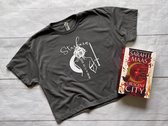 Licensed Bryce Quinlan Crop Top, Crescent City Shirt, Crescent City Merch, SJM Apparel, Fantasy Reader, Ruhn Danaan Hunt Athalar, Lunathion