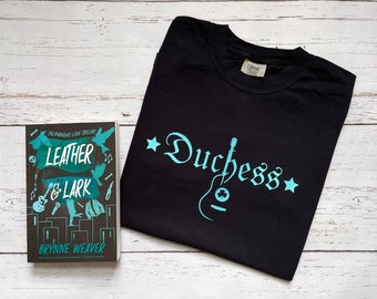 Licensed Duchess Leather And Lark Comfort Colors Shirt, Brynne Weaver Apparel, Butcher And  Blackbird, Blunder Barb, Ruinous Love Merch