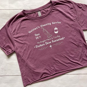 Licensed Crescent City Crop Top, Bryce Quinlan Shirt, Crescent City Humor, Crescent City, Hunt Athalar, Ruhn Danaan, Starborn, SJM Merch