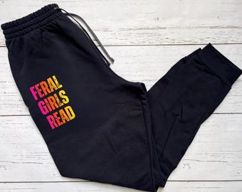 Hot People Read Joggers, Gifts For Readers, For The Love Of Reading, Bookish Merch, Reading Apparel, Dark Romance, Fantasy Reader