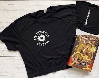 Licensed CCU Sunball Shirt, Crescent City University Sunball Crop, Sunball Player Tee, Customizable Crescent City Sunball Workout Top, Books