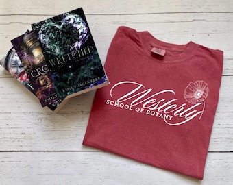 Licensed Wretched By Emily McIntire Shirt, Never After Series, Evelina Westerly, Westerly Botany, Nicholas Woodsworth, Hexed, Hooked, Read