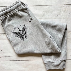 Licensed Crescent City Sweatpants, Hunt Athalar Joggers, Umbra Mortis, Bryce Quinlan Ruhn Danaan, Crescent City Merch, Crescent City Shirt