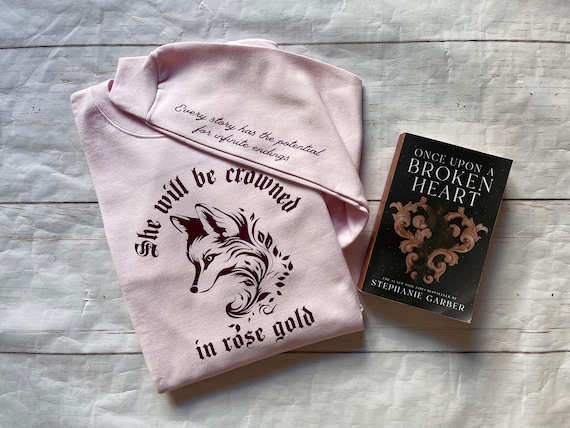 Little Fox Sweatshirt Once Upon A Broken Heart Shirt Evangeline Jacks Prince of Hearts OUABH the Magnificent North the Valor Arch Etsy UK