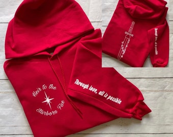 Officially Licensed Bryce Quinlan Crescent City Sweatshirt, Starborn Shirt, Heir to the Starborn Fae, Hunt Athalar Ruhn Danaan, Lunathion