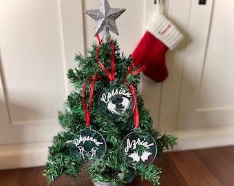 Licensed Bat Boys ACOTAR Christmas Ornaments, Bookish Christmas Decor, SJM Inspired Merch, Fantasy Reader, Rhysand Cassian Azriel, ACOMAF