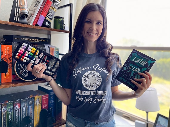 Licensed Suture Sisters Leather and Lark Comfort Colors Tee