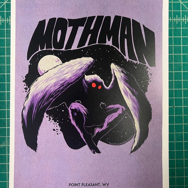 Mothman Festival 2023 Design Print