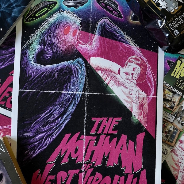 Der Mothman von West Virginia Poster