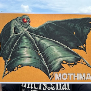 Chicago-Style Mothman 12x18 Print