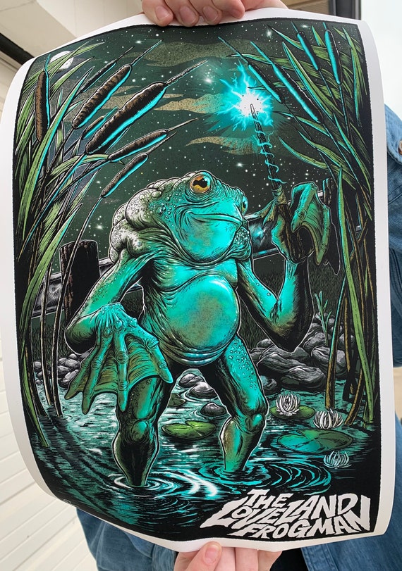 The Loveland Frogman Poster Print - Etsy