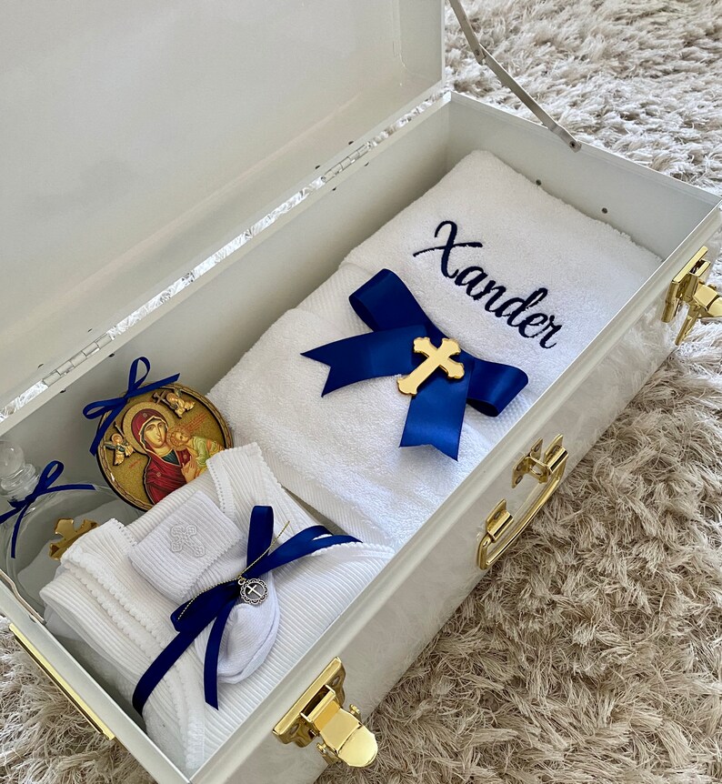 Orthodox Baptism Christening Trunk Storage Box Etsy Australia